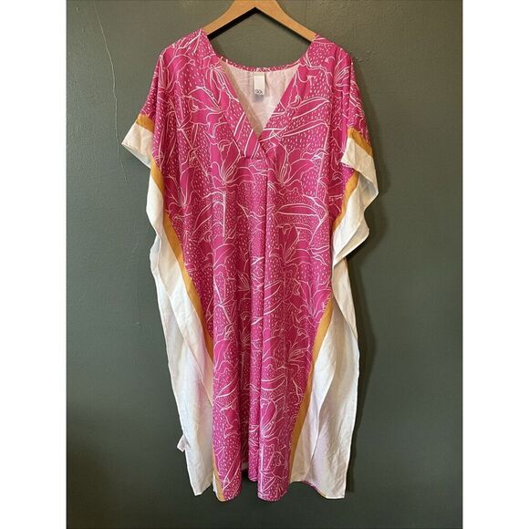 Nordstrom Rack Pink Ombre Kimono Beach Cover Up One Size - Picture 1 of 5